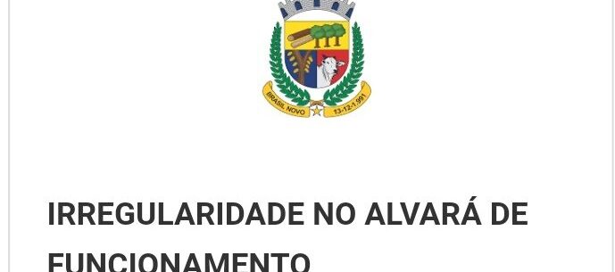 Prefeitura de Caraguatatuba alerta sobre tentativa de golpe envolvendo irregularidade no alvará de funcionamento de empresas Prefeitura de Caraguatatuba alerta sobre tentativa de golpe envolvendo irregularidade no alvará de funcionamento de empresas