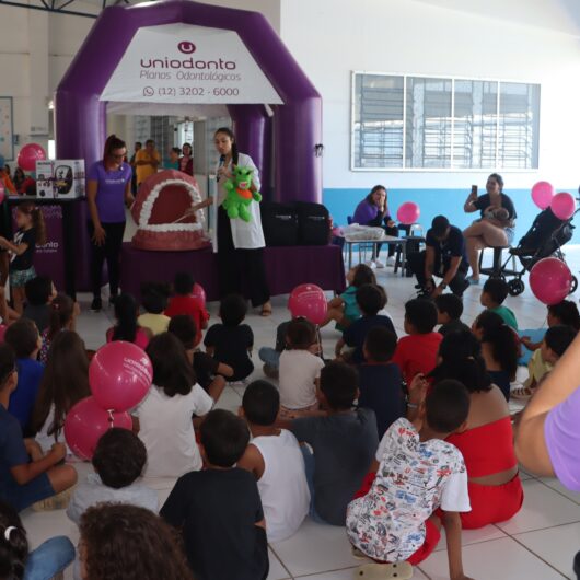 Projeto Dentista na Escola chega ao último dia de atividades neste sábado no Perequê-Mirim