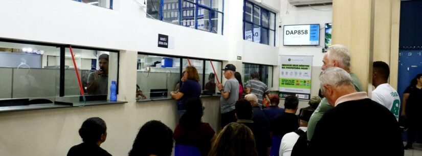 Refis de Caraguatatuba registra mais de 1,8 mil atendimentos na 1ª quinzena Refis de Caraguatatuba registra mais de 1,8 mil atendimentos na 1ª quinzena