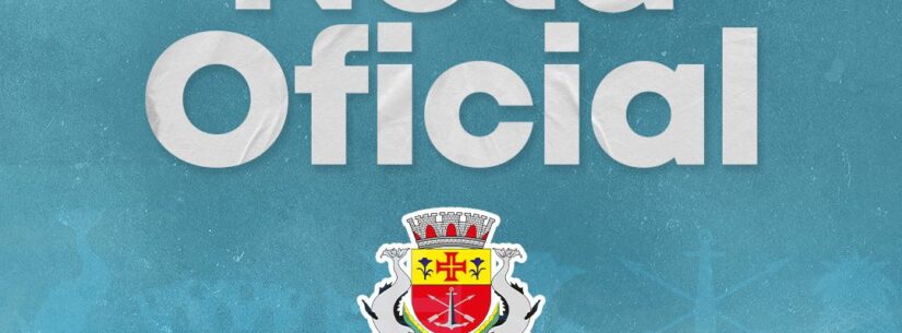 Nota Oficial - Inadimplência da Organização Social João Marchesi Nota Oficial - Inadimplência da Organização Social João Marchesi