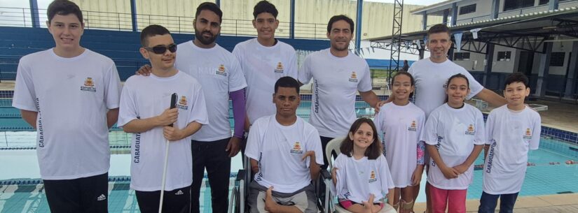 Paratletas da Natação de Caraguatatuba participam dos Jogos Escolares do Estado de São Paulo Paratletas da Natação de Caraguatatuba participam dos Jogos Escolares do Estado de São Paulo