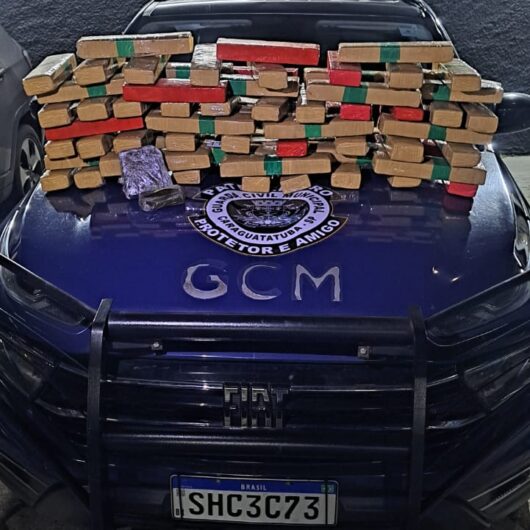 Guarda Civil de Caraguatatuba e Polícia Militar Rodoviária apreendem mais de 63 kg de drogas na Rodovia dos Tamoios Guarda Civil de Caraguatatuba e Polícia Militar Rodoviária apreendem mais de 63 kg de drogas na Rodovia dos Tamoios