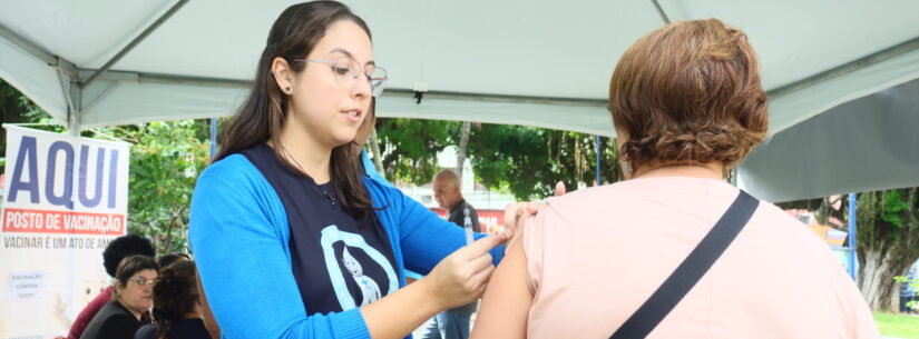 Vacinação contra gripe para público geral segue até sábado na Praça Dr. Cândido Mota em Caraguatatuba Vacinação contra gripe para público geral segue até sábado na Praça Dr. Cândido Mota em Caraguatatuba