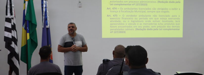 Capacitação técnica da Secretaria de Urbanismo prepara mais de 120 policiais para atuar na fiscalização em Caraguatatuba Capacitação técnica da Secretaria de Urbanismo prepara mais de 120 policiais para atuar na fiscalização em Caraguatatuba