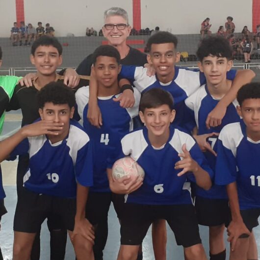 Com uma medalha de ouro, estudantes de Caraguatatuba se destacam na etapa regional dos Jogos Escolares do Estado Com uma medalha de ouro, estudantes de Caraguatatuba se destacam na etapa regional dos Jogos Escolares do Estado
