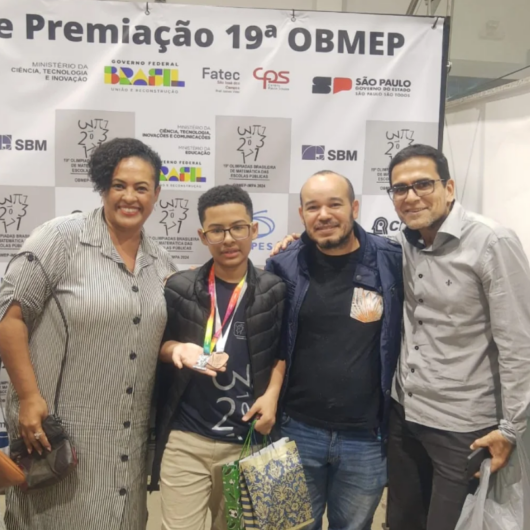 Estudante de Caraguatatuba conquista medalha de bronze na Obmep em São José dos Campos Estudante de Caraguatatuba conquista medalha de bronze na Obmep em São José dos Campos