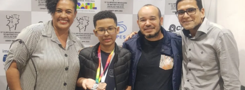 Estudante de Caraguatatuba conquista medalha de bronze na Obmep em São José dos Campos Estudante de Caraguatatuba conquista medalha de bronze na Obmep em São José dos Campos