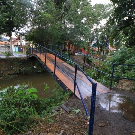 Secretaria de Serviços de Caraguatatuba conclui reforma de ponte Hugo Labanca Secretaria de Serviços de Caraguatatuba conclui reforma de ponte Hugo Labanca