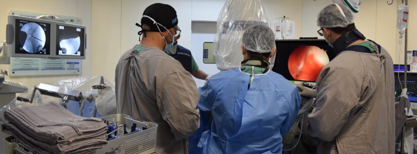 Hospital Regional do Litoral Norte realiza primeira cirurgia minimamente invasiva no quadril Hospital Regional do Litoral Norte realiza primeira cirurgia minimamente invasiva no quadril