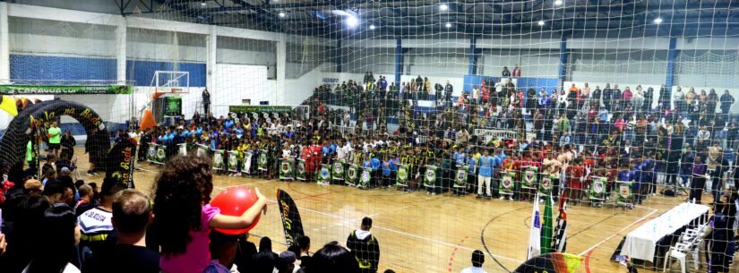 3ª edição da Caraguá Cup reúne atletas e autoridades em cerimônia de abertura no Centro Esportivo 3ª edição da Caraguá Cup reúne atletas e autoridades em cerimônia de abertura no Centro Esportivo