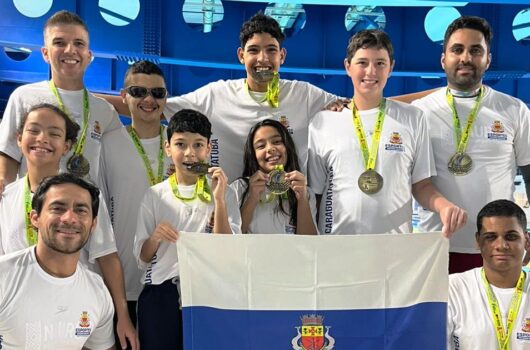 Paratletas da natação de Caraguatatuba faturam 14 medalhas nos Jogos Escolares do Estado Paratletas da natação de Caraguatatuba faturam 14 medalhas nos Jogos Escolares do Estado