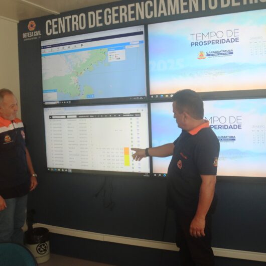Caraguatatuba recebe alerta da Defesa Civil do Estado para chuva e frio entre terça e sexta-feira Caraguatatuba recebe alerta da Defesa Civil do Estado para chuva e frio entre terça e sexta-feira