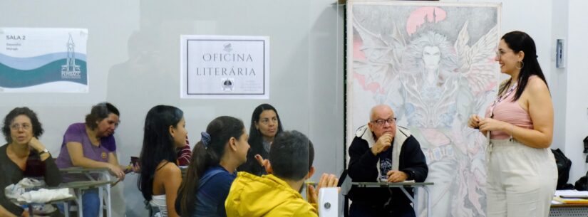 Polo Cultural do Centro recebe oficina literária “Escrita Criativa Sensorial” na próxima segunda-feira Polo Cultural do Centro recebe oficina literária “Escrita Criativa Sensorial” na próxima segunda-feira