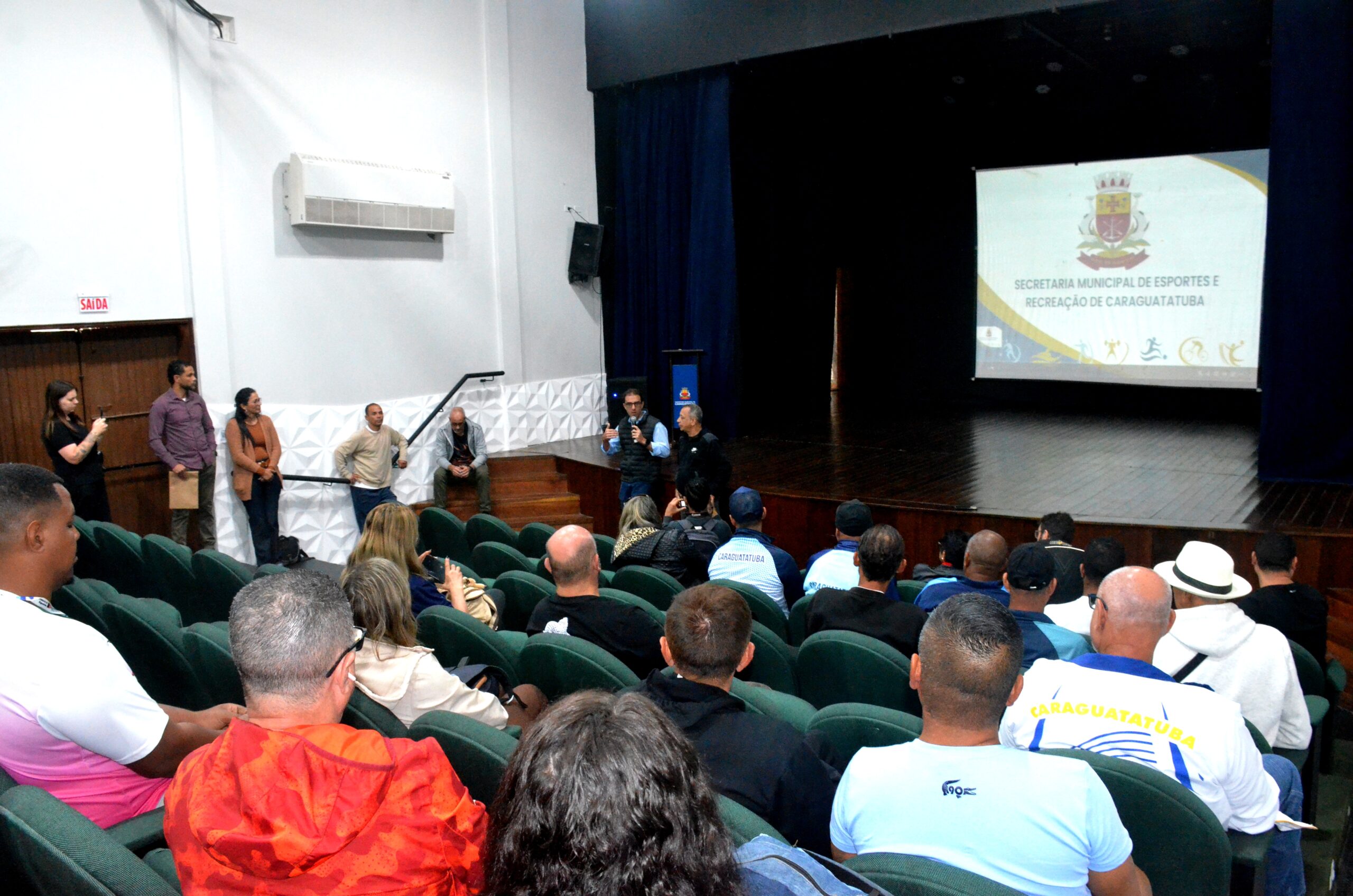 Professores de Educação de Física e Formadores Esportivos do Processo Seletivo são recepcionados em Caraguatatuba