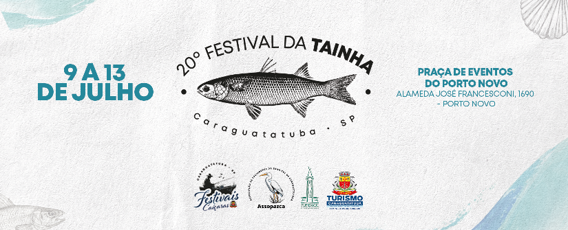 20º Festival da Tainha começa na próxima semana em Caraguatatuba