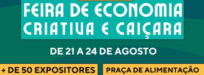 2ª Feira de Economia Criativa e Caiçara prevê mais de 50 estandes e extensa programação cultural em Caraguatatuba