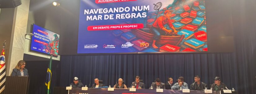 Caraguatatuba reforça apoio à Pesca Artesanal em Audiência Pública