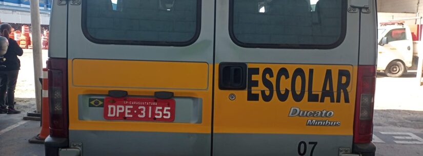 Caraguatatuba retoma vistoria de transportes escolares Caraguatatuba retoma vistoria de transportes escolares