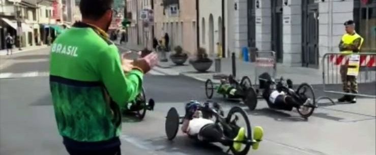 Técnico do programa Inclusão em Movimento participa de Campeonato Mundial de Ciclismo paralímpico na Bélgica