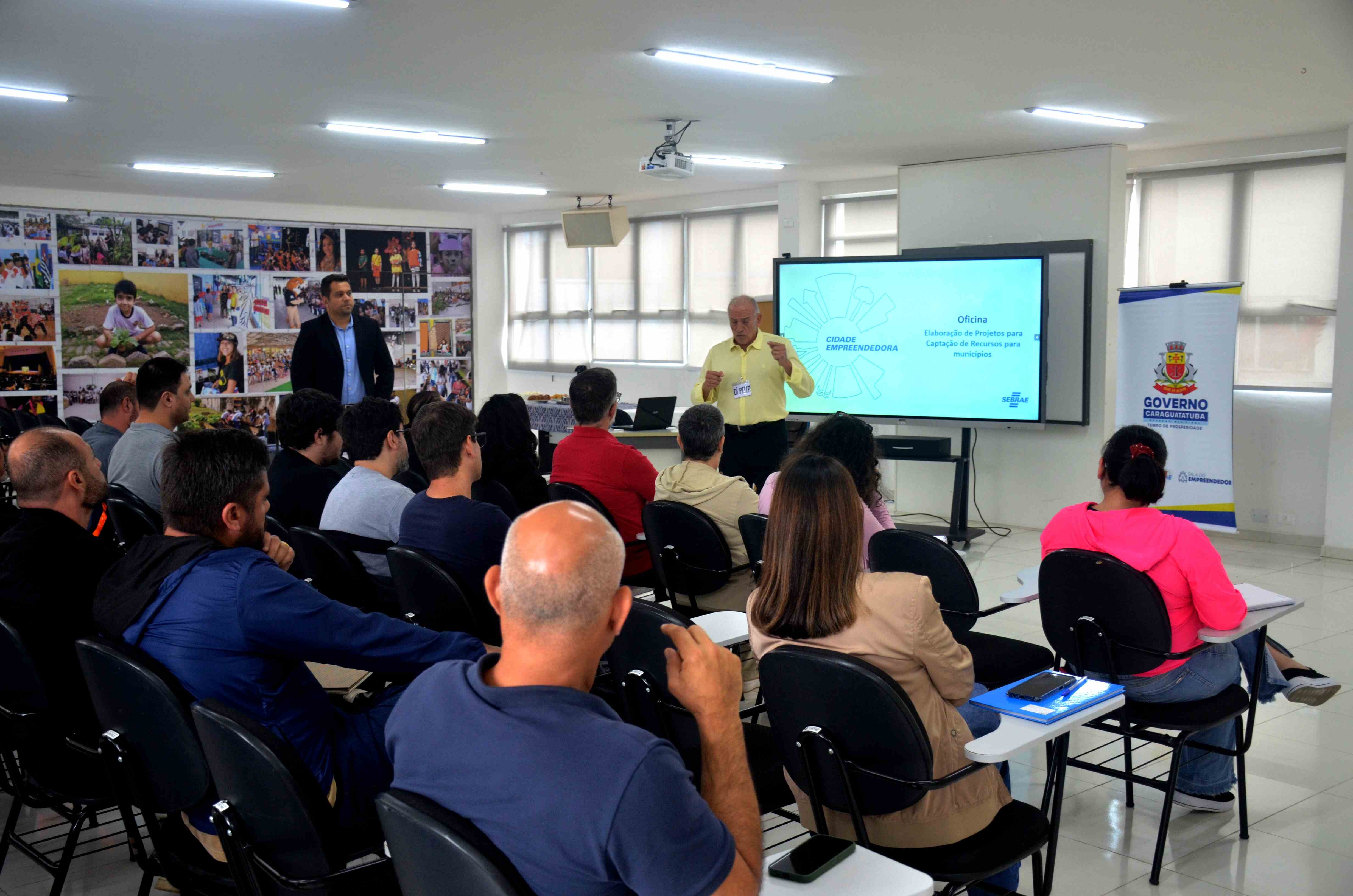 Servidores municipais participam de capacitação sobre elaboração de projetos para linhas de financiamento
