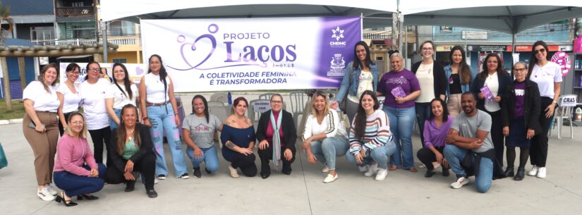 ‘Projeto Laços’ divulga serviços e apoio às mulheres em Caraguatatuba