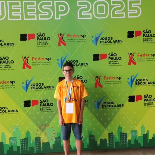 Estudante de Caraguatatuba conquista 2º lugar no Xadrez Blitz Sub-14 do JEESP