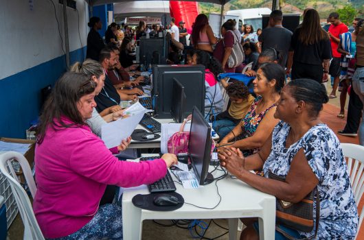 Ação Cidadania no Perequê-Mirim promove serviços públicos e acolhimento à população Ação Cidadania no Perequê-Mirim promove serviços públicos e acolhimento à população