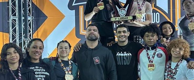 Equipe Vision de Caraguatatuba conquista 1º lugar no Pan-americano da CBJJE