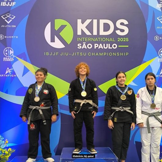 Atletas de Caraguatatuba conquistam sete medalhas no Campeonato Internacional Kids da CBJJ