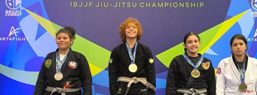 Atletas de Caraguatatuba conquistam sete medalhas no Campeonato Internacional Kids da CBJJ