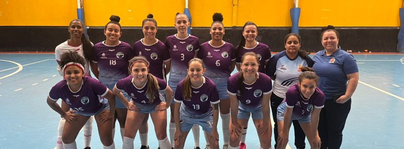 Seleção de Caraguatatuba estreia com goleada na Copa Paulistana de Futsal Feminino