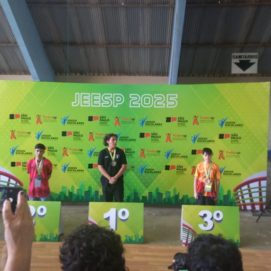 Estudante de Caraguatatuba é campeão paulista escolar de xadrez e garante vaga para JEBS em Uberlândia Estudante de Caraguatatuba é campeão paulista escolar de xadrez e garante vaga para JEBS em Uberlândia