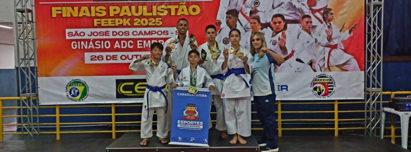 Caraguatatuba conquista título geral no Paulistão FEEKP e brilha na Copa ADC Embraer de Karatê Esportivo Caraguatatuba conquista título geral no Paulistão FEEKP e brilha na Copa ADC Embraer de Karatê Esportivo