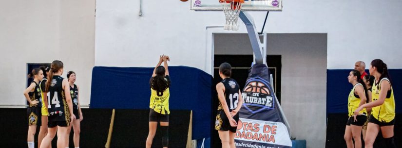 Basquete Feminino Sub-14 de Caraguatatuba conquista 3º lugar na Região III da Federação Paulista