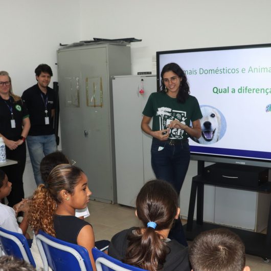 Programa de educação ambiental leva conscientização sobre fauna doméstica e silvestre a escolas lindeiras de Caraguatatuba Programa de educação ambiental leva conscientização sobre fauna doméstica e silvestre a escolas lindeiras de Caraguatatuba