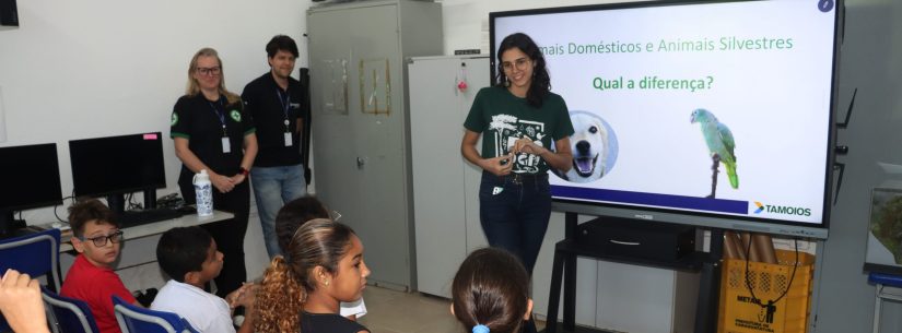 Programa de educação ambiental leva conscientização sobre fauna doméstica e silvestre a escolas lindeiras de Caraguatatuba Programa de educação ambiental leva conscientização sobre fauna doméstica e silvestre a escolas lindeiras de Caraguatatuba