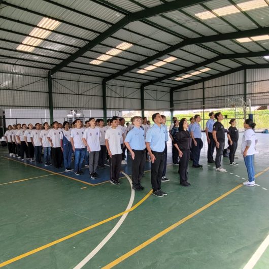 Guarda Mirim de Caraguatatuba participa de atividade formativa no Instituto Federal de São Paulo