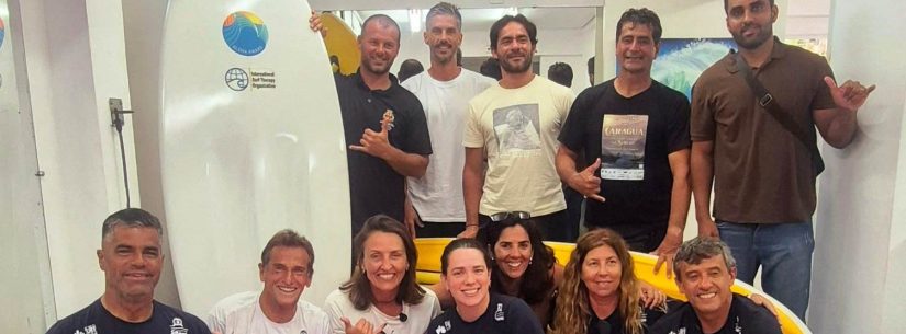 Programa Praia Acessível recebe doação de pranchas adaptadas do projeto “Sonhando sobre as Ondas”