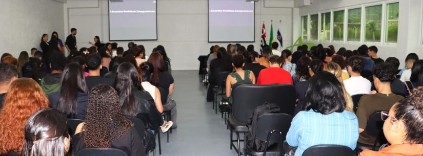 Secretaria de Administração e Ciee promovem encontro com 380 estagiários do governo municipal de Caraguatatuba