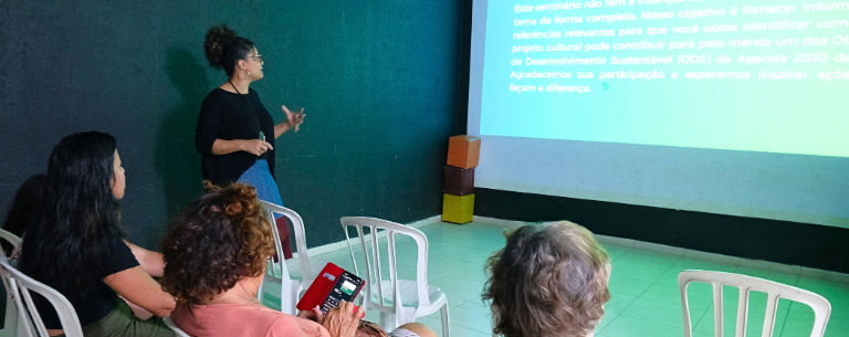 Palestra Dialogada debate cultura e ações climáticas nesta quarta na Videoteca Lúcio Braun