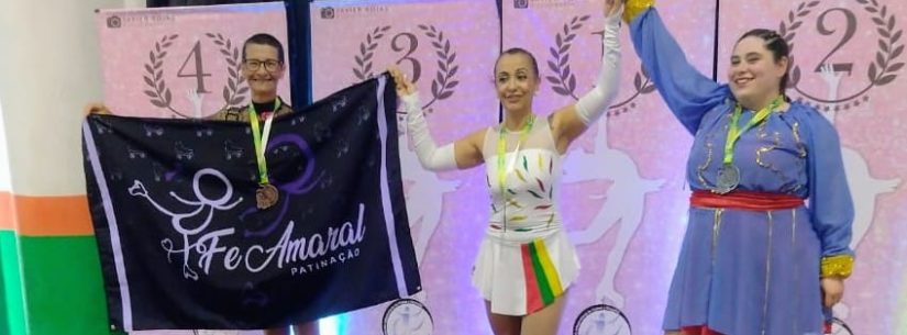 Atleta de Caraguatatuba é ouro no 3º Open Internacional Catarinense de Patinação em Camboriú (SC)