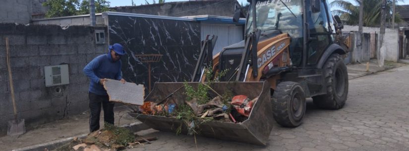 Ações de limpeza e manutenção avançam por bairros de Caraguatatuba no início de dezembro