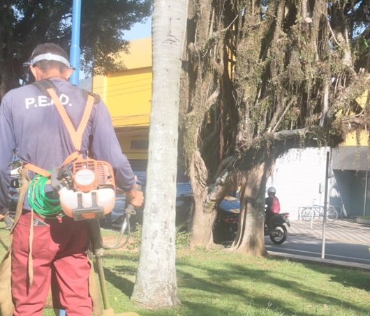 Prefeitura chama mais 18 bolsistas do PEAD para limpeza e manutenção dos espaços públicos de Caraguatatuba