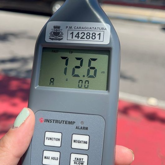 Loja é autuada por excesso de ruído em Caraguatatuba