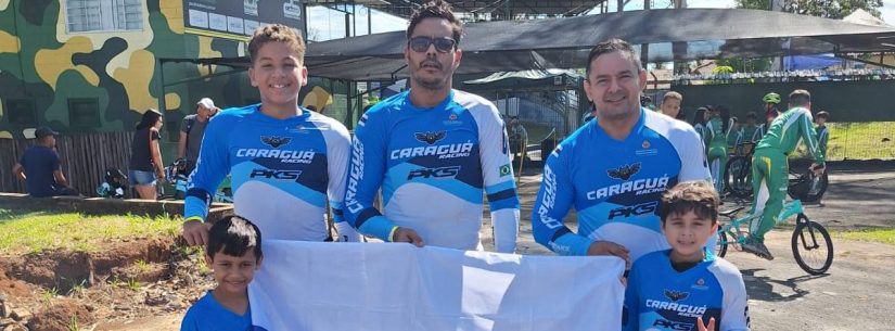 Atletas de Caraguatatuba brilham na pré-temporada do BMX Racing em PaulíniaX