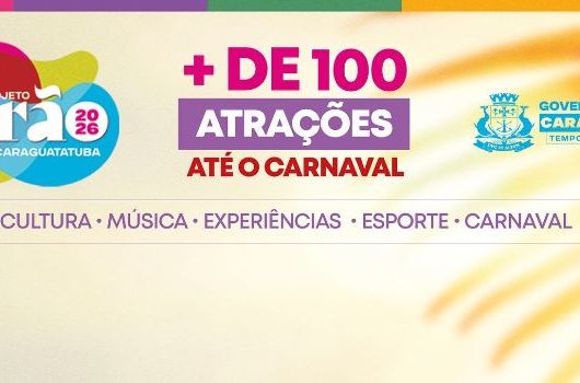 Projeto Verão 2026 traz esporte, cultura e música para Caraguatatuba durante temporada