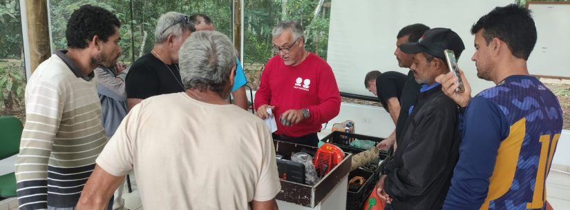 Caraguatatuba promove curso de operação e manutenção de roçadora para capacitação de produtores e trabalhadores rurais