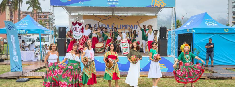 “Verão no Clima” reúne mais de 650 pessoas em Caraguatatuba com ações de educação ambiental e cultural