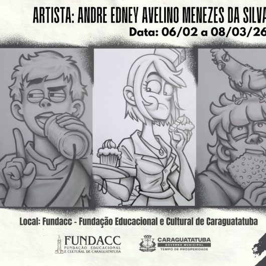Artista visual André Edney abre exposição nesta sexta em Caraguatatuba