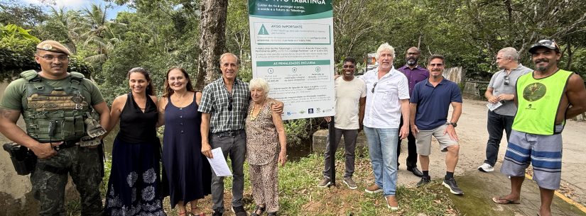 Projeto Rio Vivo Tabatinga é lançado com ações integradas de preservação e fiscalização ambiental